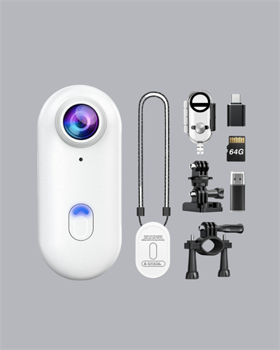Kompakt 1080P Aksiyon Kamerası Suya Dayanıklı WiFi ve 120° Geniş Açı