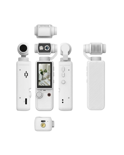 Kompakt 4K Video Kamera Otomatik Netleme ve Dahili Işık Destekli El Kamerası