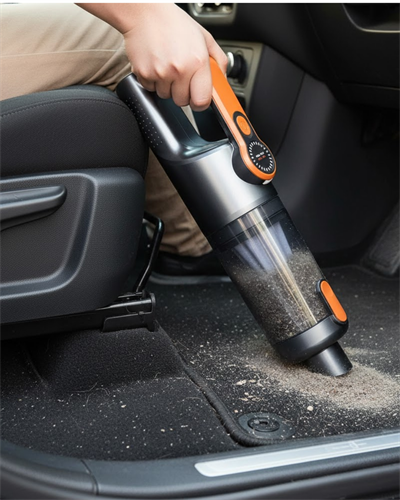 Kompakt Kablosuz Süpürge Güçlü Çekiş ve Düşük Ses Seviyesi