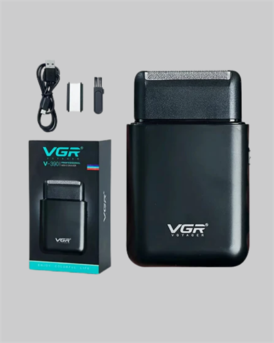 Kompakt Şarjlı Tıraş Makinesi Çift Yönlü Bıçaklı 45 Dakika Kullanım Süreli