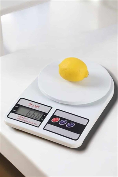 Kompakt Tasarım ve Tek Tuşla Sıfırlama Özelliğiyle Kullanımı Kolay Mutfak Tartısı