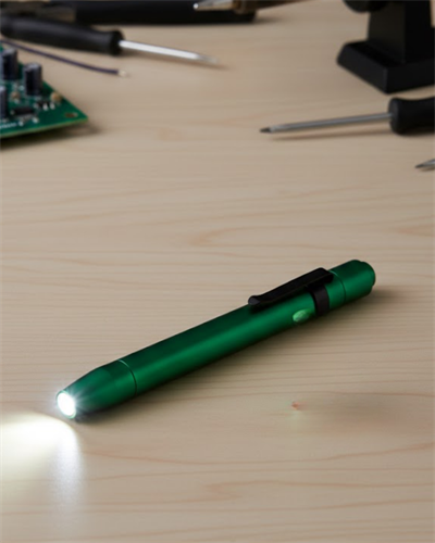 Kompakt Tasarımlı LED Işıklı Kalem Fener Çok Yönlü Kullanım