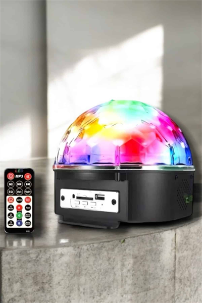 Kompakt Tasarımlı, Telefon Kontrollü Disko Topu Işıkları