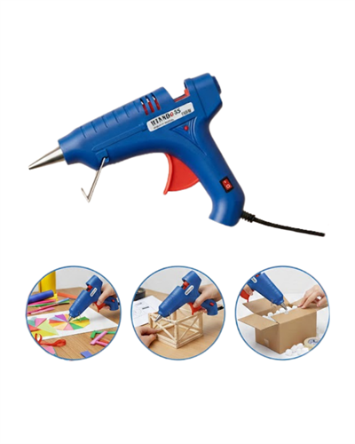 Kompakt ve Hafif 20W Silikon Tabancası 7.5 mm Silikon Uyumlu 5 Adet Hediye Silikon