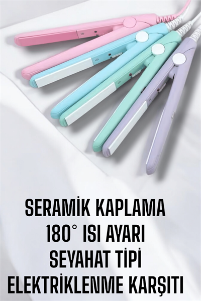 Kompakt ve Hafif: Elektriklenme Karşıtı Mini Saç Düzleştirici