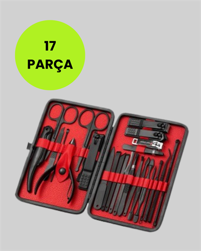 Kompakt ve Şık Tasarımlı 17 Parça Bakım Seti