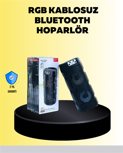 Kompakt ve Şık Tasarımlı Taşınabilir Hoparlör