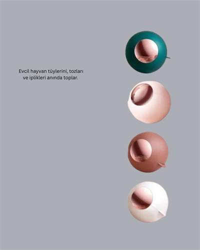 Kompakt ve Taşınabilir Tüy Temizleme Topu – Su ile Kolay Temizlik