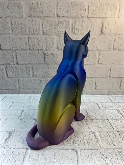 Koyu Rainbow Kedi Biblo Modern Salon ve Raf Dekoru