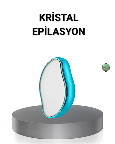 Kristal Tüy Alıcı Epilatör Kremsiz Kullanım Yüz ve Vücut İçin