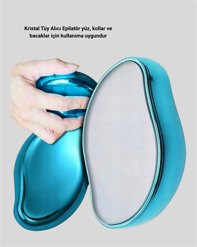Kristal Tüy Alıcı Epilatör Kremsiz Kullanım Yüz ve Vücut İçin