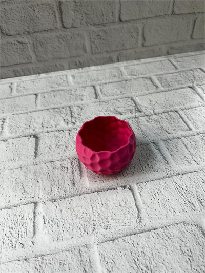 Küçük Boy Mor Saksı 5 cm Şık ve Minimal Dekoratif Tasarım