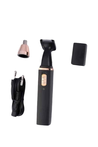 Kulak Burun Tıraş Makinesi Taşınabilir Şarjlı 3 Başlıklı Uzun Ömürlü