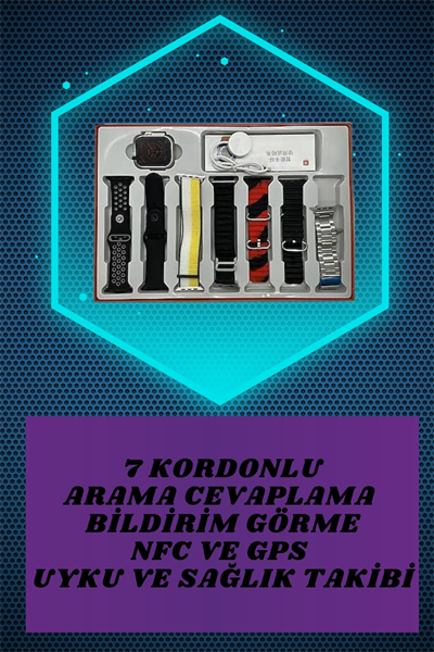 Kulak Üstü Kulaklık Pro9 ve Yeni Nesil Akıllı Saat Android ve İOS Uyumlu ANC Özelliği