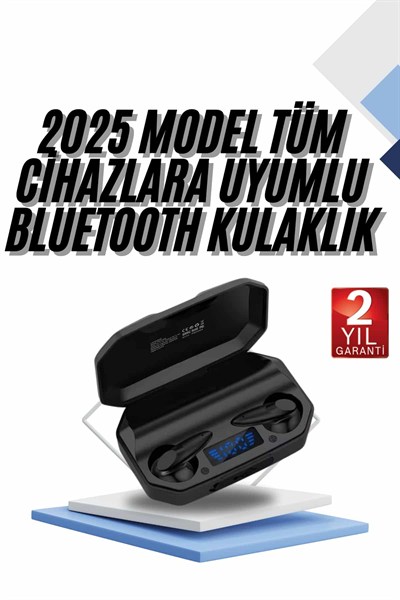 Kulaklık Bluetooth 5.2 Kablosuz Kulakiçi Rgb Işıklı Çift Mikrofonlu