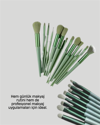 Kusursuz Makyaj İçin Yumuşak ve Dayanıklı Makyaj Fırça Seti
