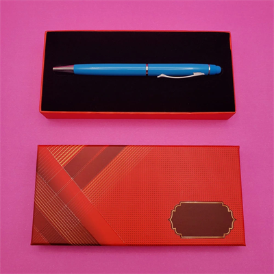 Kutulu Metal Turkuaz Kalem