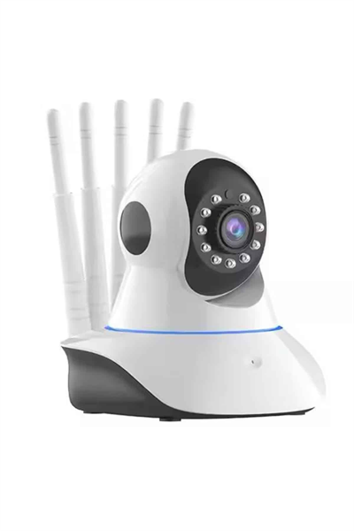 LED Aydınlatmalı 5 Antenli Motorlu 1080P Wifi Kamera Sensörlü