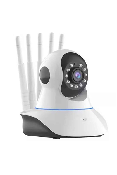 LED Aydınlatmalı 5 Antenli Motorlu 1080P Wifi Kamera Sensörlü