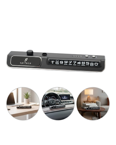 LED Aydınlatmalı Araç Park Numarası Bildirim Cihazı 3 Seviyeli Nemlendirici Özellikli