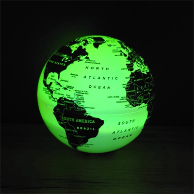 LED Işıklı 360 Derece Dönen Dünya Küresi