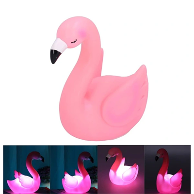 LED Işıklı Flamingo Masa Lambası