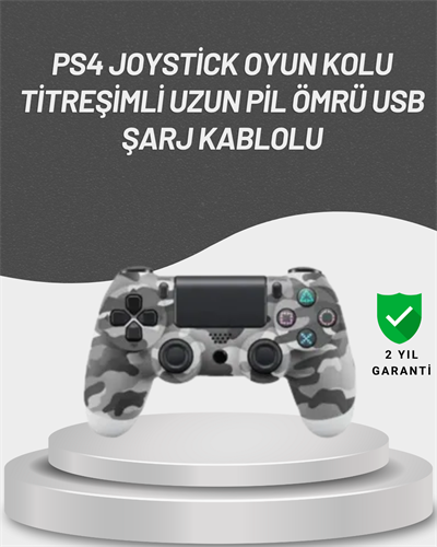 LED Işıklı Oyun Kolu – Durum Göstergeli Şık Tasarım