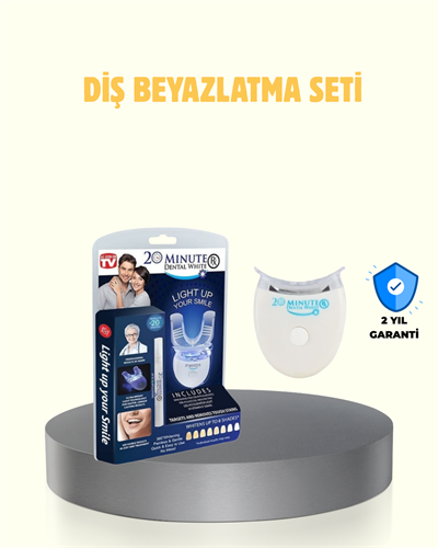 LED Işıklı Profesyonel Diş Beyazlatma Seti