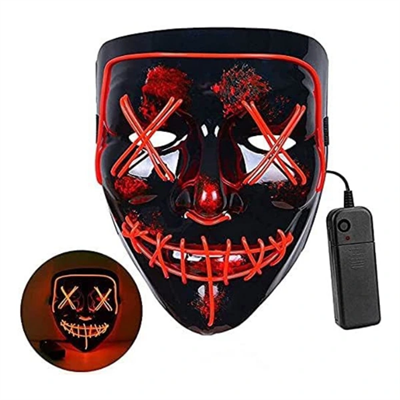 LED Işıklı Turuncu Maske