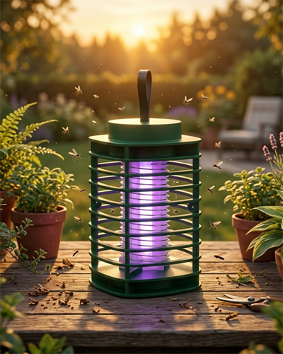 LED Sivrisinek Öldürücü Lamba Güçlü UV Işık ve Elektrikli Tuzak Sistemi