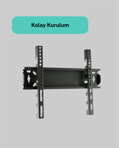 LED TV Askı Aparatı 32-42 İnç Uyumlu Sağlam Çelik Kompakt Tasarım