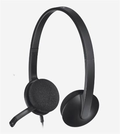 H340 USB SİYAH KULAKLIK 981-000475