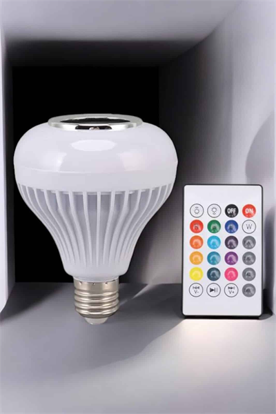 Lamba Led Hoparlör Dayanıklı ve Uzun Ömürlü Bluetooth Hoparlör