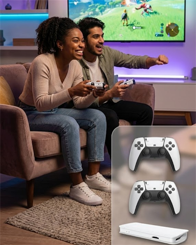 M15 Retro Konsol – 20.000 Oyunlu, Çift Gamepadli, 4K HDMI