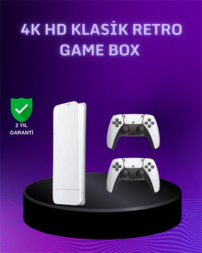 M15 Video Oyun Konsolu 20 Emülatör Destekli 64GB Bellekli