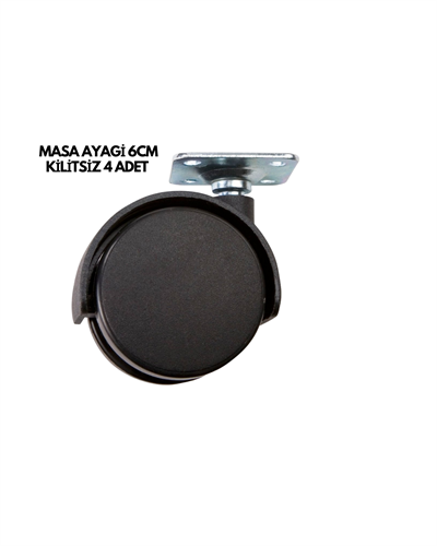 MASA AYAĞI 6CM KİLİTSİZ 4 ADET