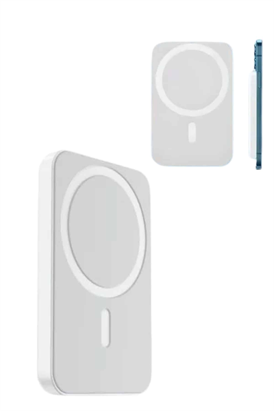 Magsafe Battery Pack Powerbank Kablosuz Şarj 5.000 mah