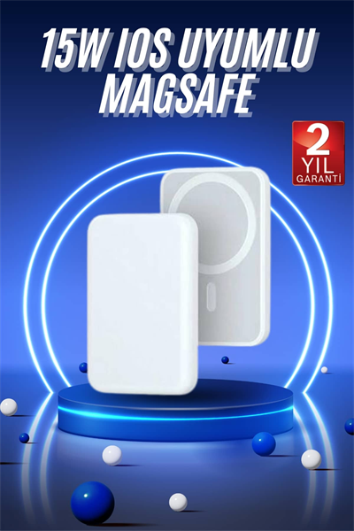 Magsafe Battery Pack Powerbank Kablosuz Şarj 5.000 mah