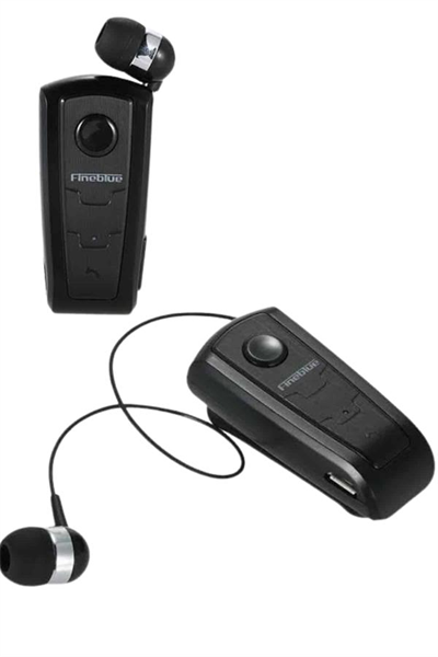 Makaralı Bluetooth Kulakiçi Yaka Kulaklığı Kablosuz Kulaklık