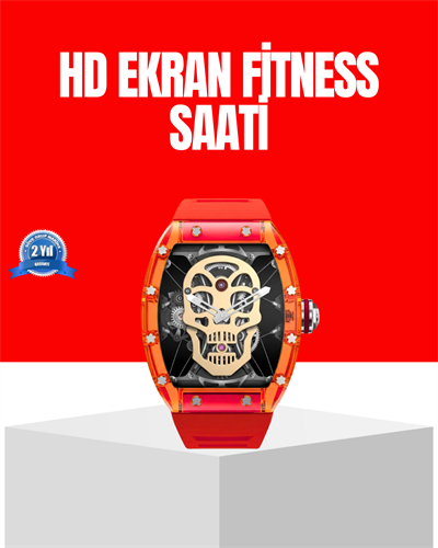 Manyetik Şarjlı Akıllı Saat iOS Android Uyumlu