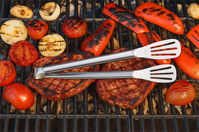 Maşa Paslanmaz Barbekü Maşası - 25 Cm Mutfak Ekmek Maşası