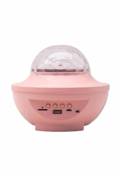 Masa ve Gece Lambası Renkli Projektör Işıklı Disko Topu Bluetooth Hoparlör