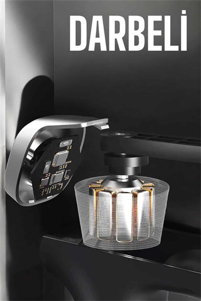 Masaj Aleti Masaj Tabancası Darbeli Şarjlı Kas Ve Vücut Ağrıları İçin