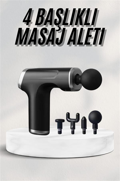 Masaj Tabancası 24v Type-c Hızlı Şarj Girişli Masaj Aleti Uzun Ömürlü