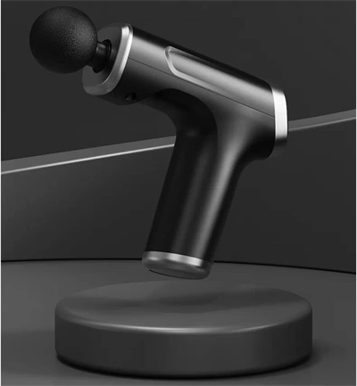 Masaj Tabancası 4 Başlıklı Kas ve Vücut Ağrıları İçin Şarjlı Darbeli