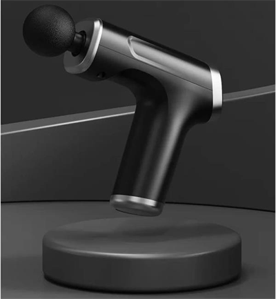 Masaj Tabancası 4 Başlıklı Kas ve Vücut Ağrıları İçin Şarjlı Darbeli