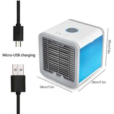 Masaüstü Kare Su Hazneli Fan