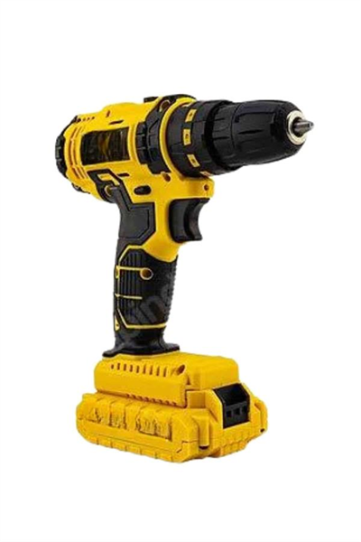 Matkap Seti 24 Parça Çift Bataryalı Darbeli Led Işıklı Vidalama