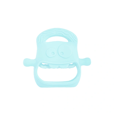 Mavi Bebek Silikon Diş Kaşıyıcı
