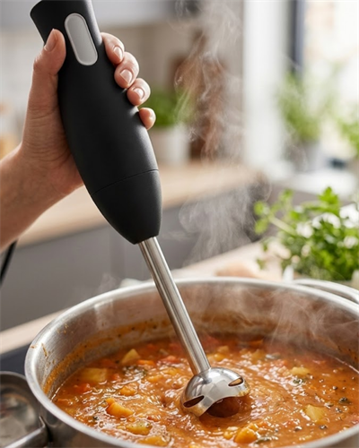 Metal Ayaklı El Blenderı Ergonomik Tasarım Güvenli Kullanım